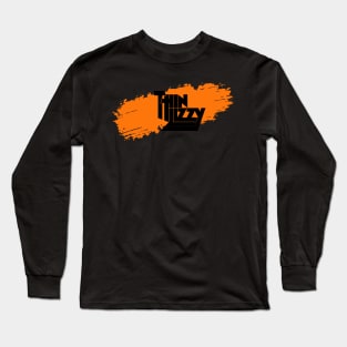 Thin Lizzy Orange Fanart Long Sleeve T-Shirt